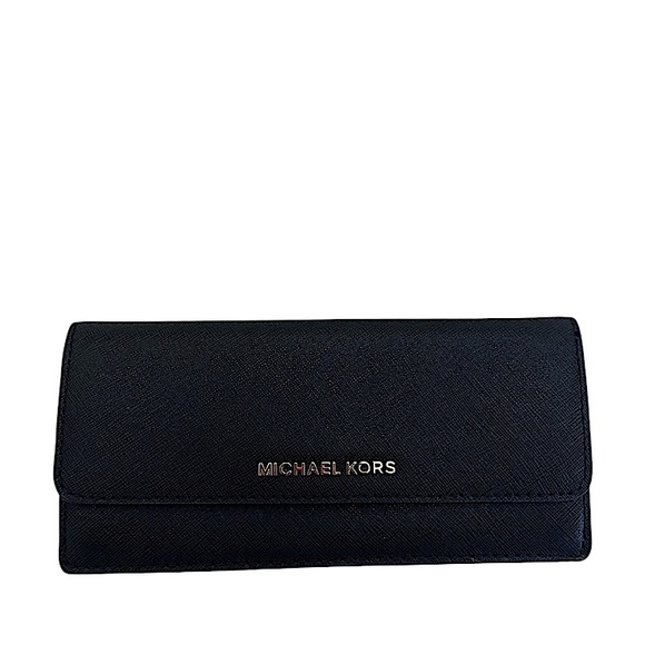 MICHAEL KORS JET SET LARGE WALLET - Picture 1 of 14